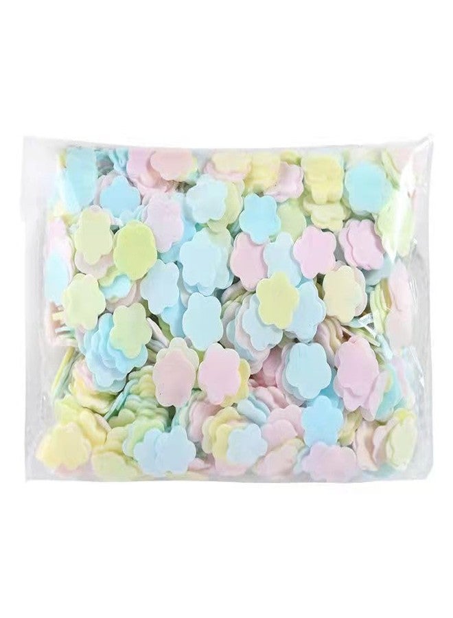 WaigN 1000 Sheets Colorful Portable Disposable Paper Soap Portable Travel Hiking Washing Hand Bath Toiletry Paper Sheets Confetti Women Kids Soap, Cleansers, Hand Wash - Image 1